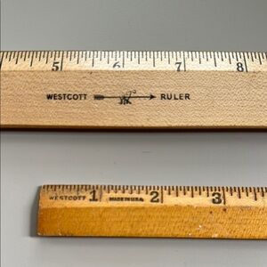Westcott Wooden Rulers